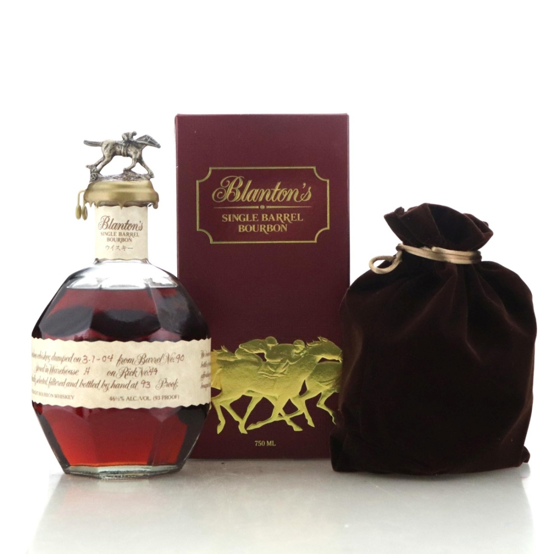 Image for Blanton's Single Barrel Bourbon - 'Red Takara'