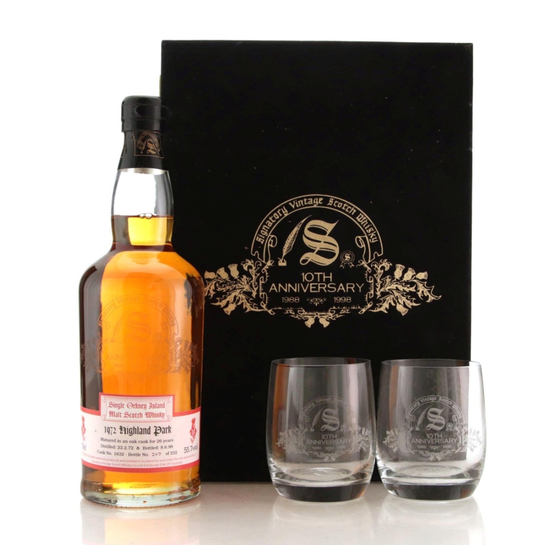 Image for Highland Park 1972 Signatory Vintage 26 Year Old 10th Anniversary Gift Pack
