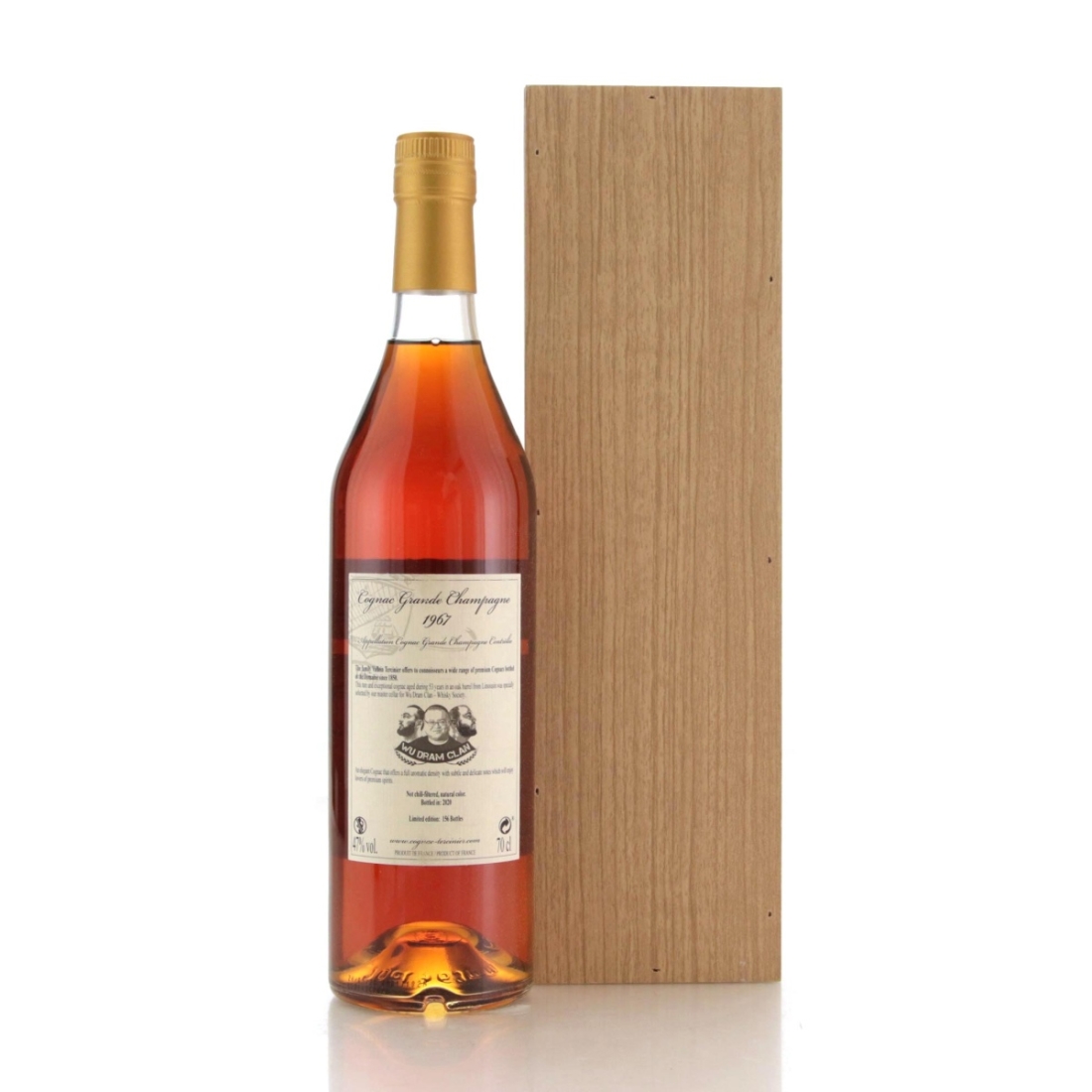 Image for Famille Vallein-Tercinier 1967 Grand Champagne Cognac 53 Year Old