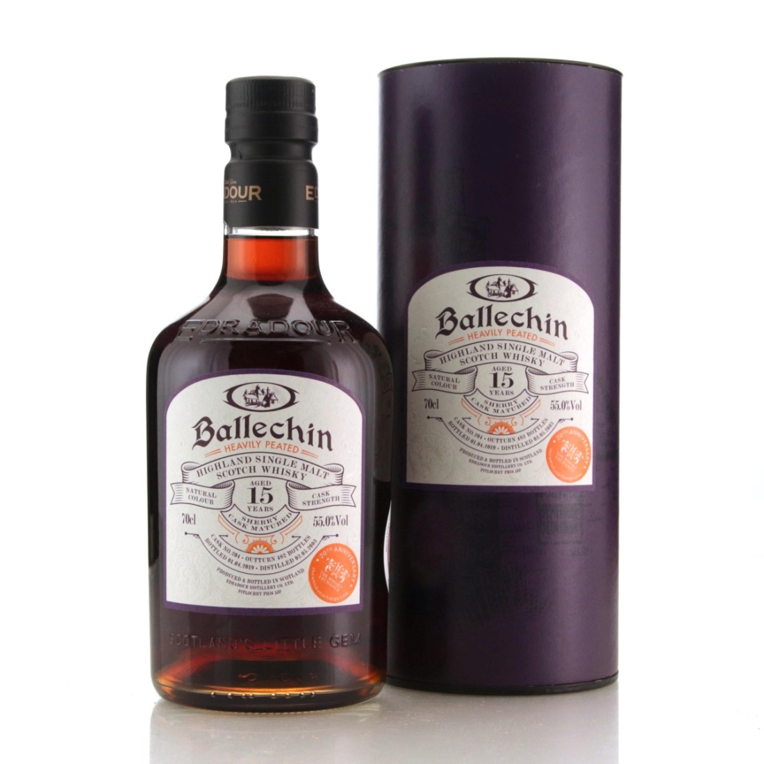 Image for Ballechin 2003 Sherry Cask Matured 15 Year Old