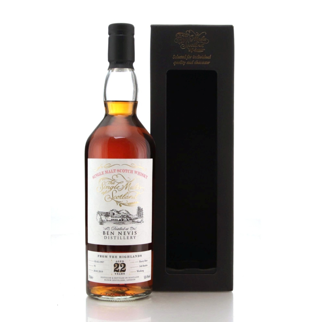Image for Ben Nevis 1997 The Single Malts of Scotland 22 Year Old