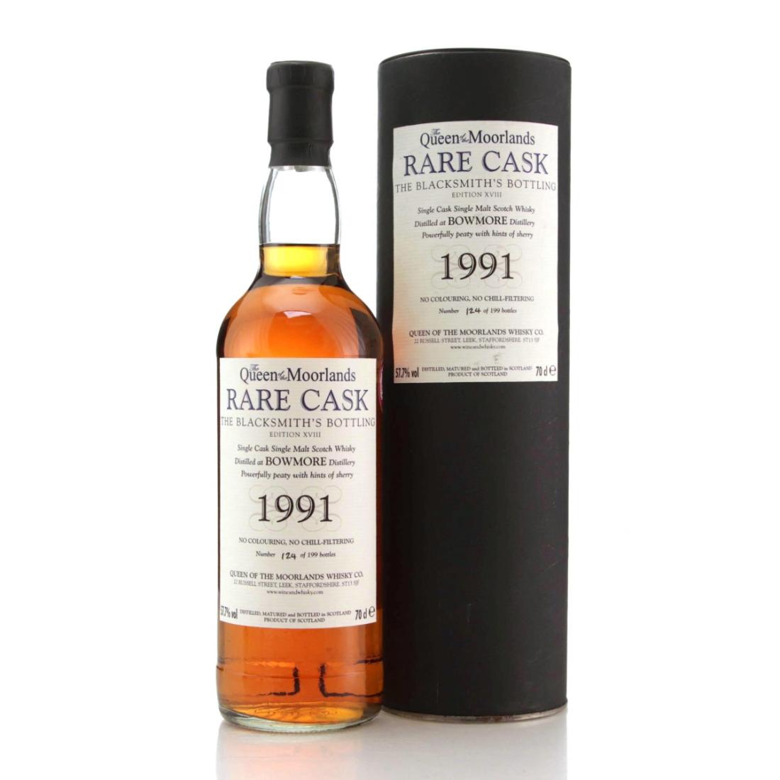Bowmore 1991  Rare Cask Edition XVIII  The Queen Of The Moorlands