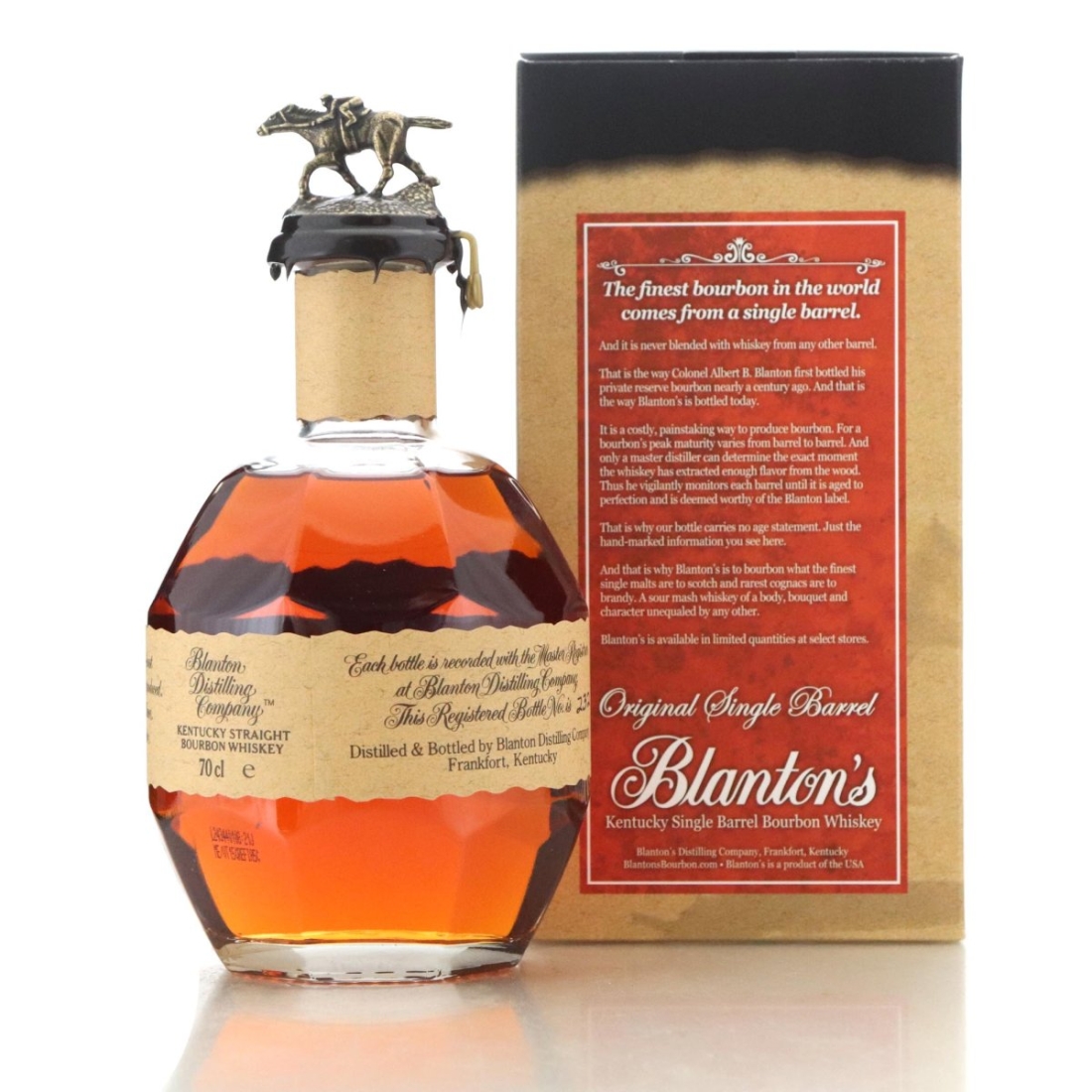 Image for Blanton's Single Barrel Bourbon