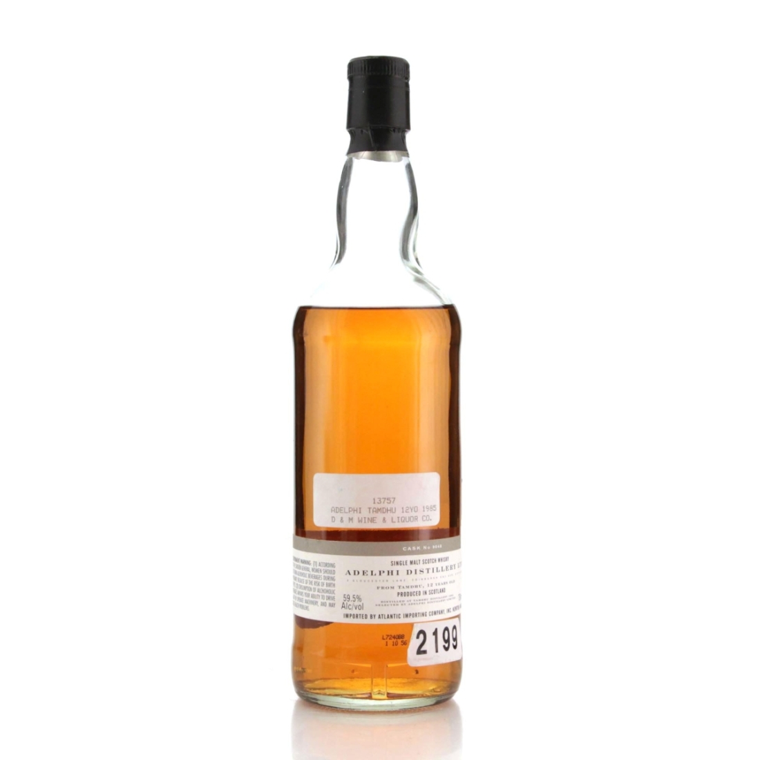 Image for Tamdhu 1985 Adelphi 12 Year Old 75cl