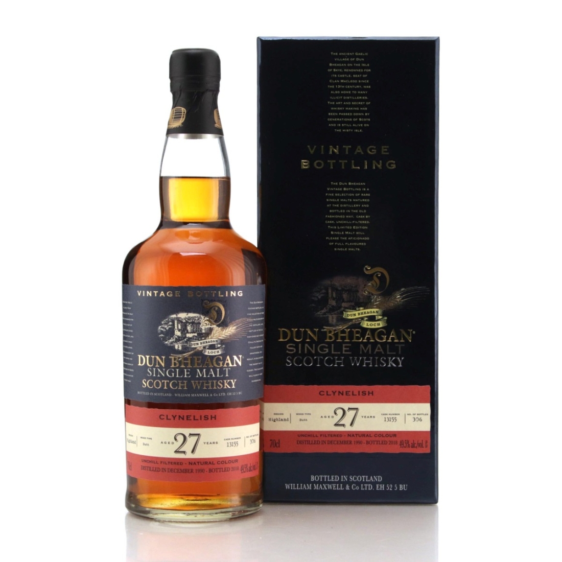 Image for Clynelish 1990 Dun Bheagan 27 Year Old