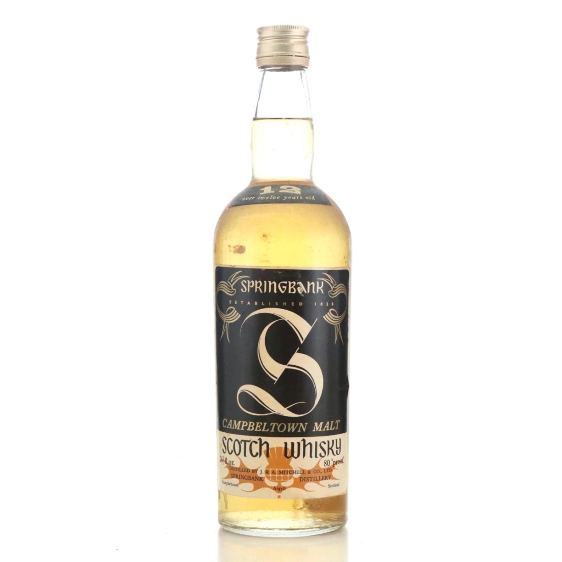 Image for Springbank Over 12 Years Old 1970s