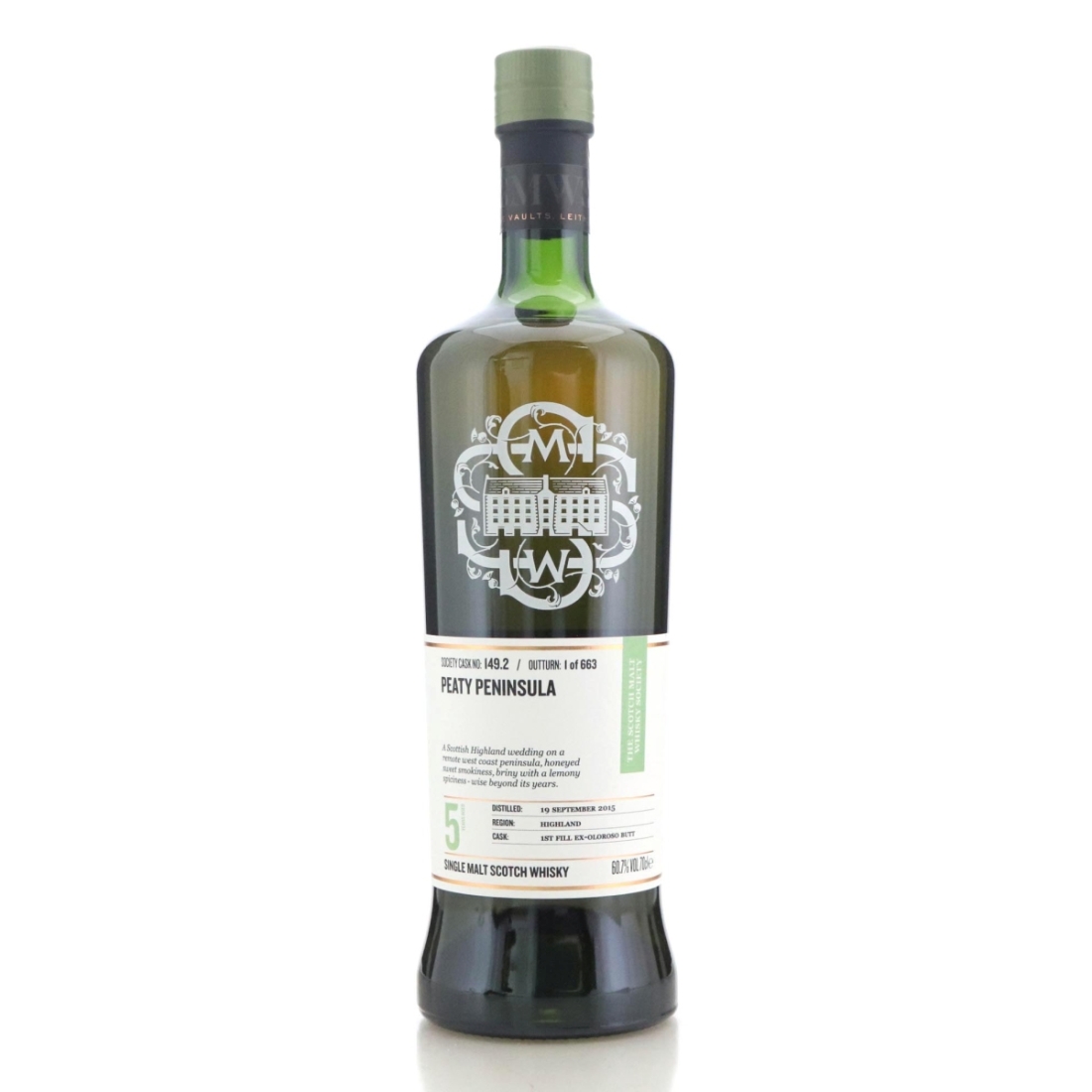 Image for Ardnamurchan 2015 SMWS 5 Year Old 149.2 - Peaty peninsula