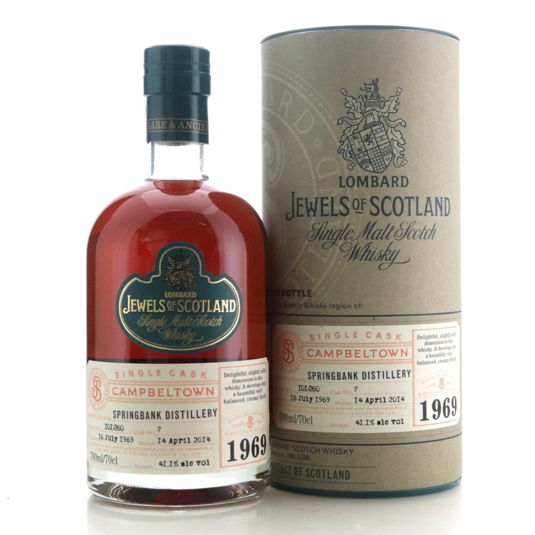 Image for Springbank 1969 Jewels of Scotland