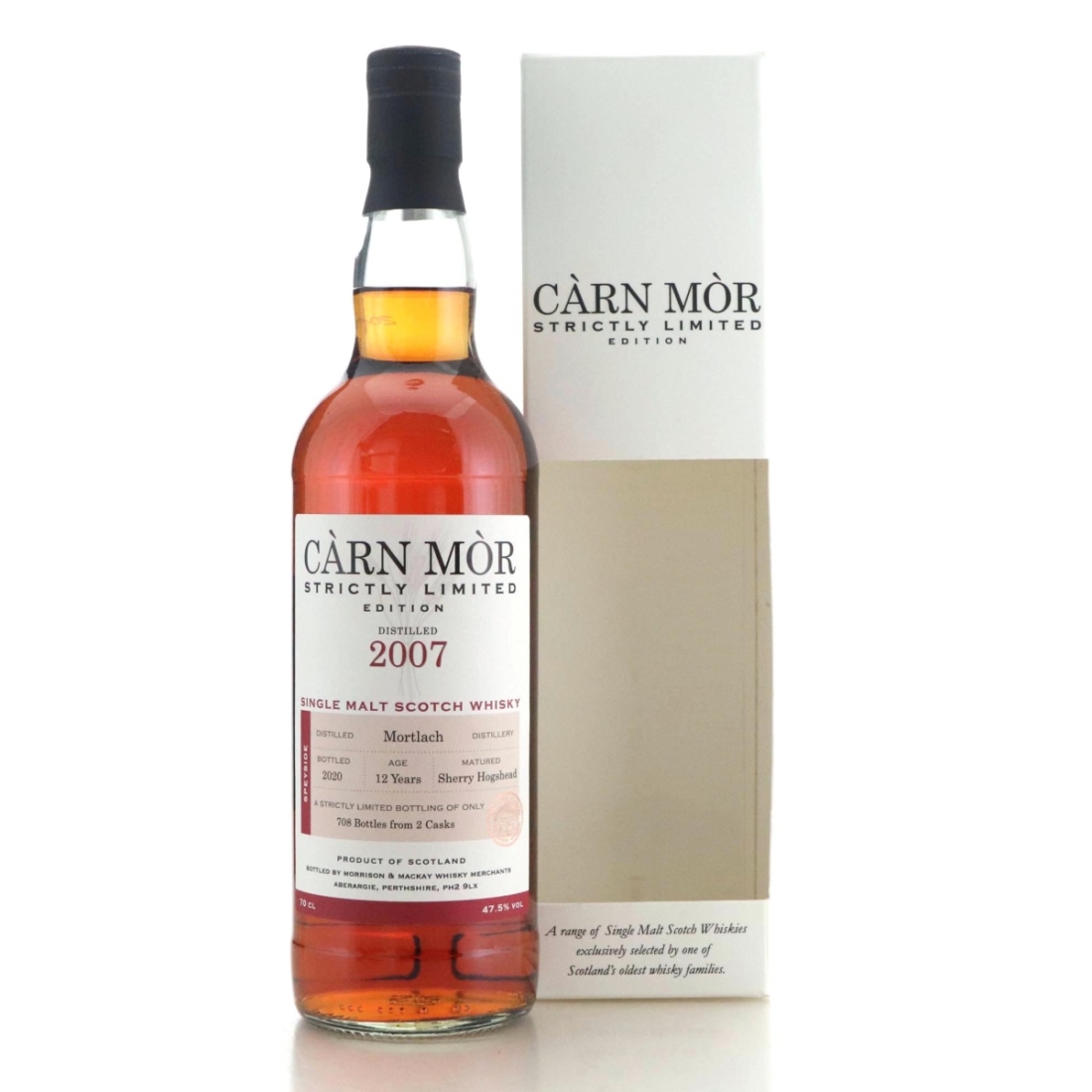 Image for Mortlach 2007 Càrn Mòr  12 Year Old