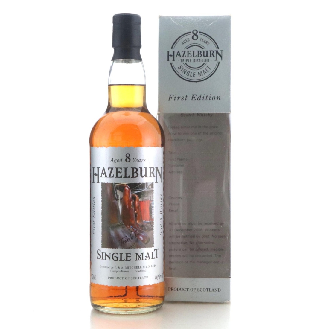 Image for Hazelburn 8 Year Old First Edition 'The Stills'