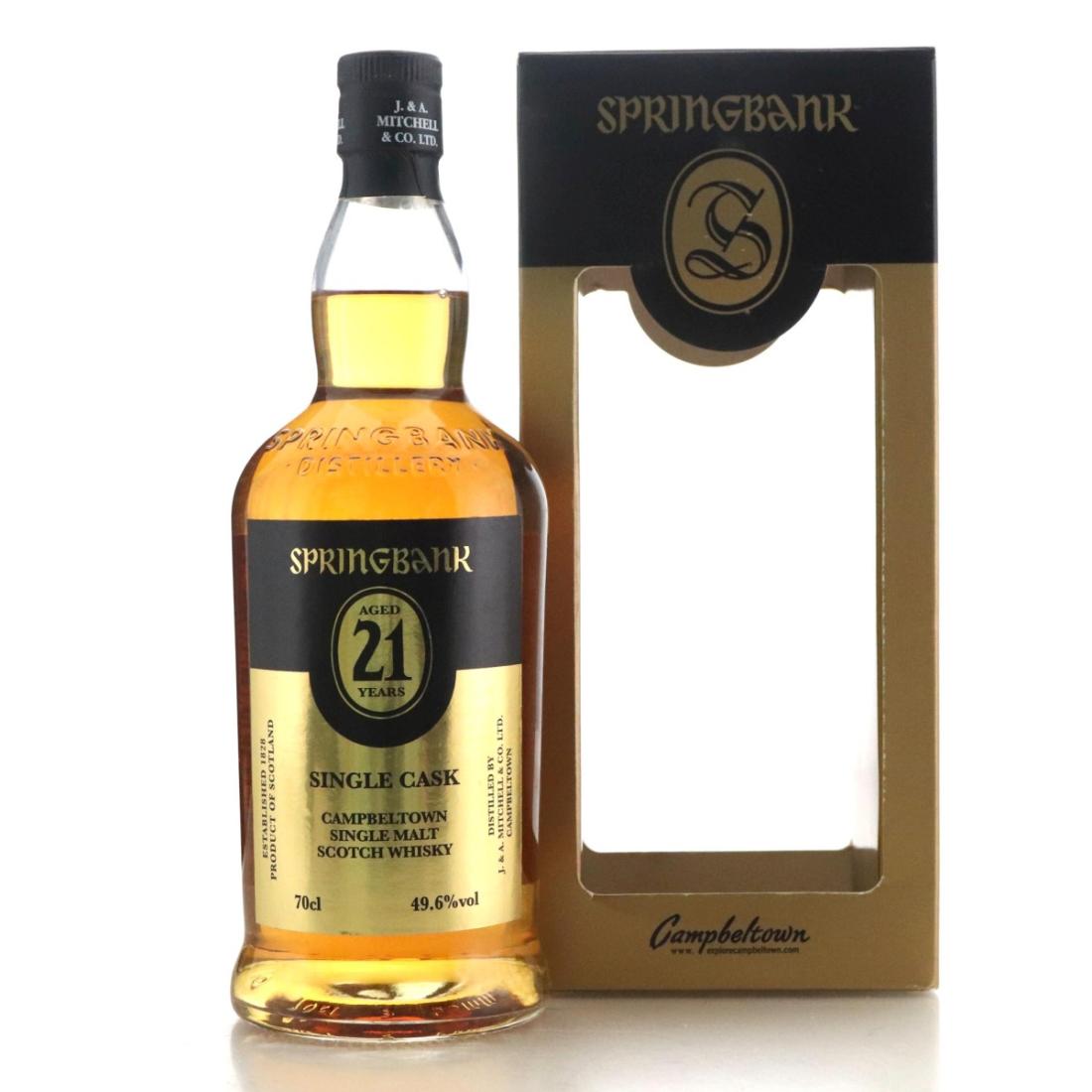 Springbank 21 Single Cask 2016