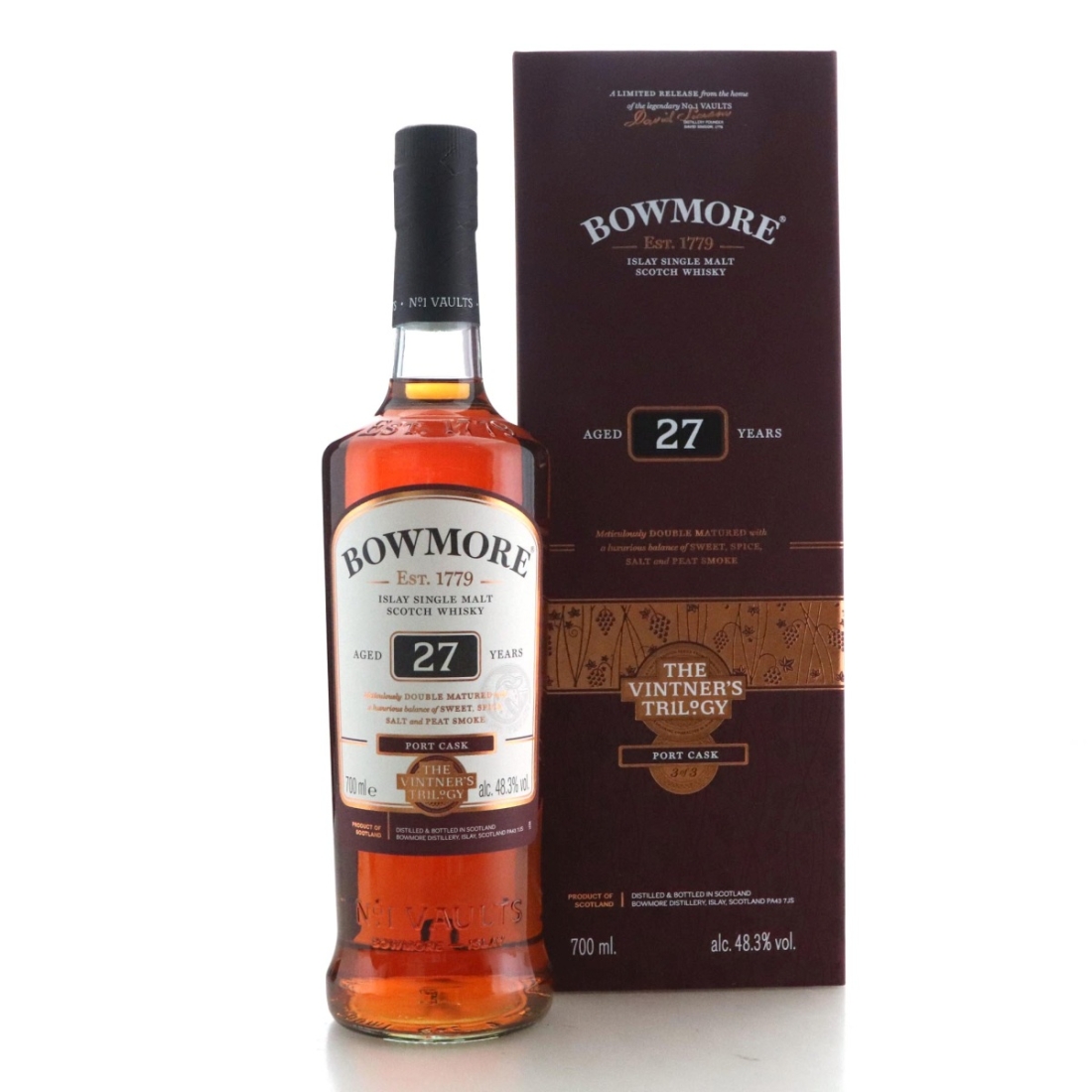 Image for Bowmore The Vintner's Trilogy 27 Year Old - Port Cask