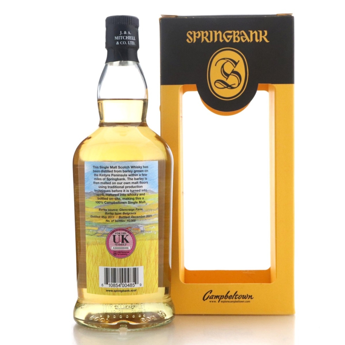 Image for Springbank 2011 Local Barley 10 Year Old