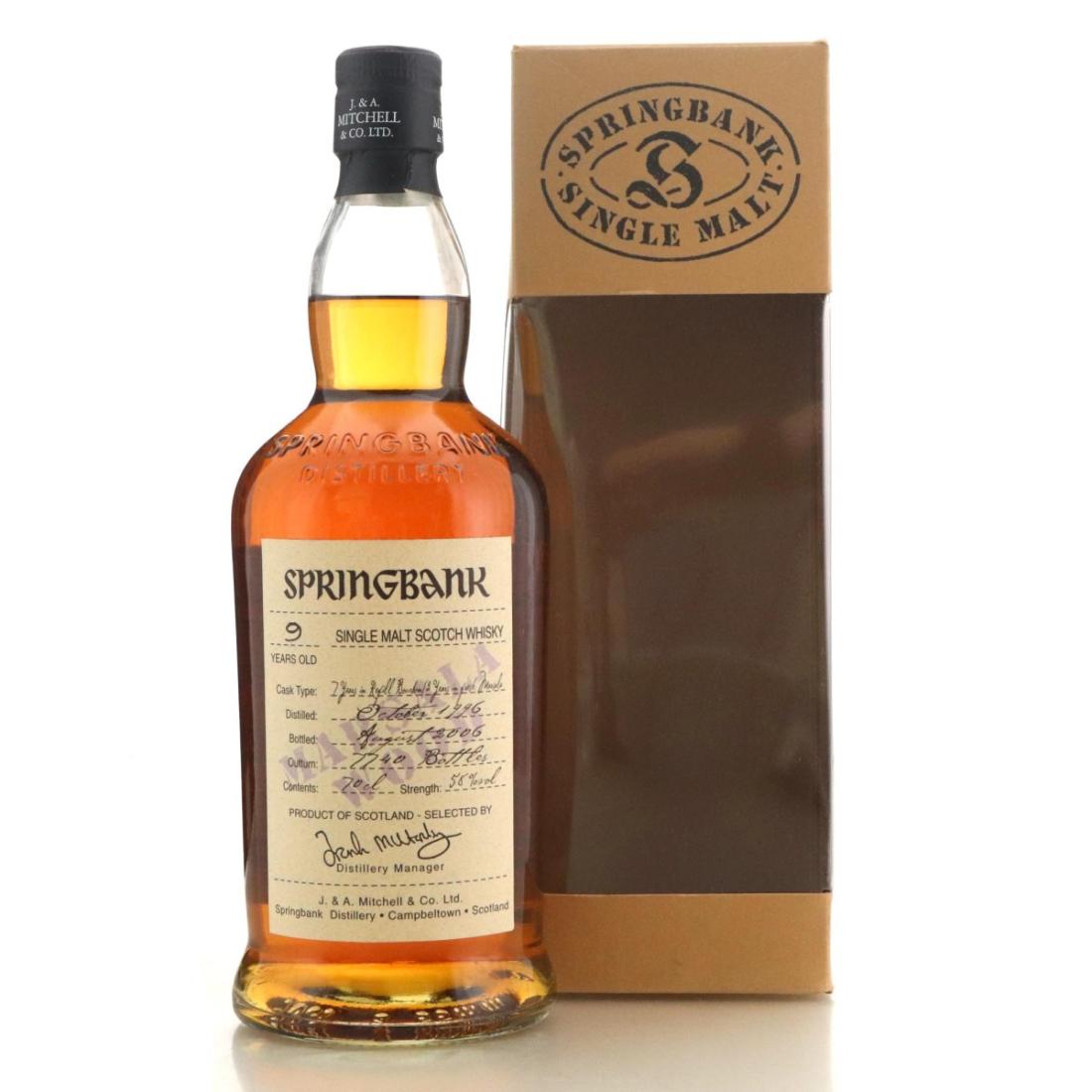 Springbank 1996 Marsala Wood 9