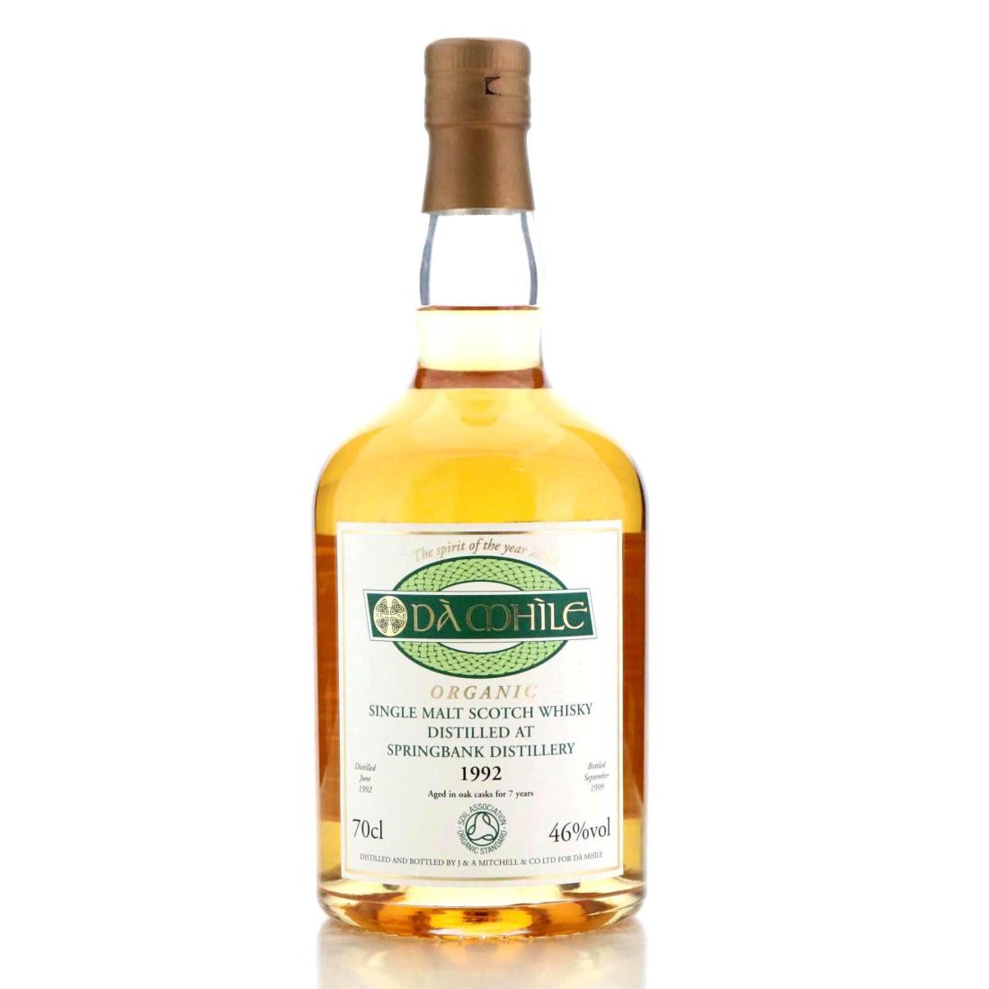 Image for Springbank 1992 Dà Mhìle 7 Year Old Organic