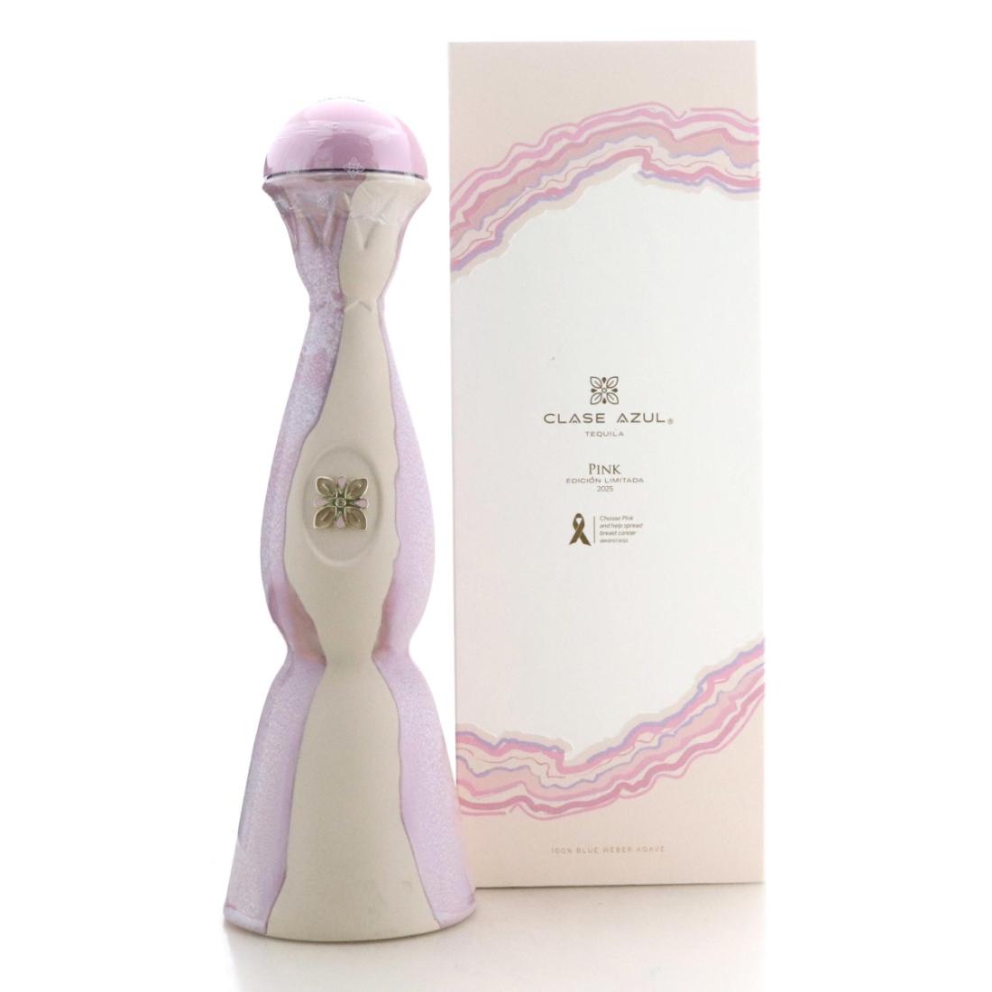 Clase Azul Tequila 2025 Pink Limited Edition 1 Litre Breast Cancer Awareness
