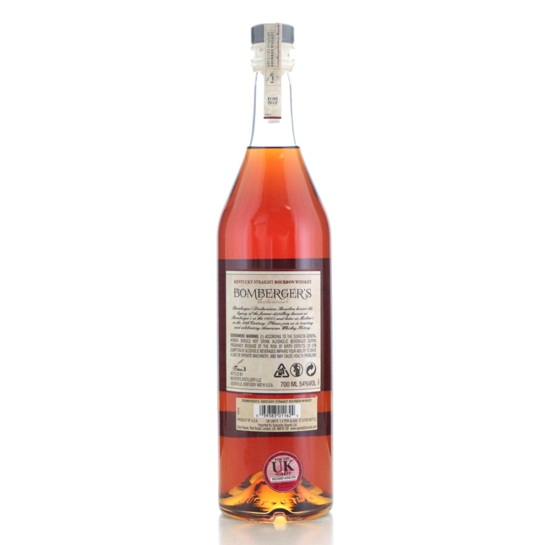 Image for Bomberger's Declaration Kentucky Straight Bourbon Batch #L22G2149