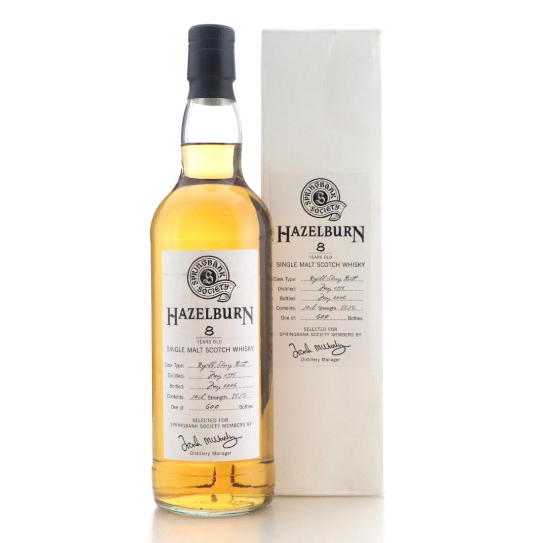 Hazelburn 1998 Springbank Society 8 Refill Sherry Butt