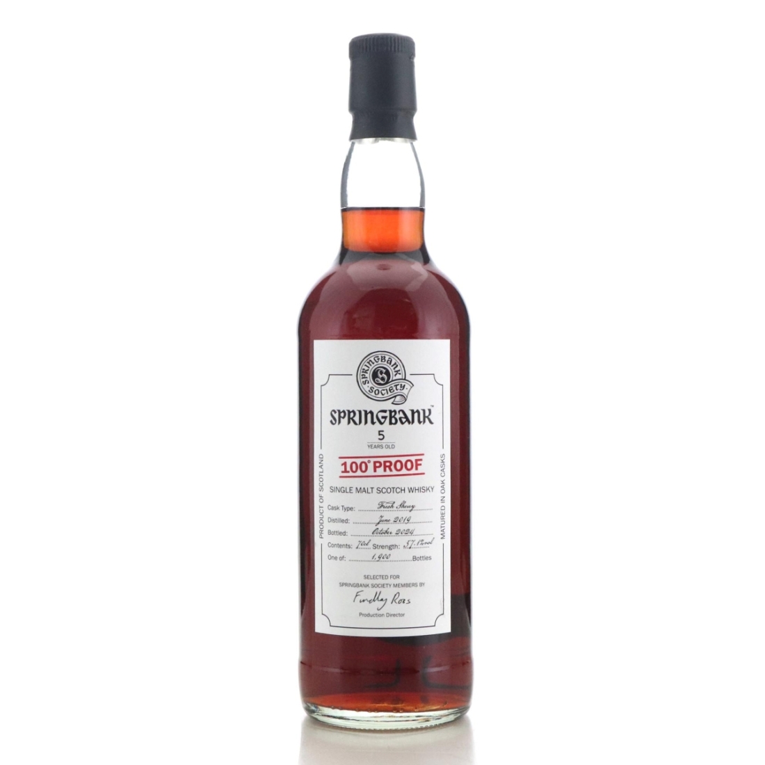 Image for Springbank 2019 100° Proof 5 Year Old
