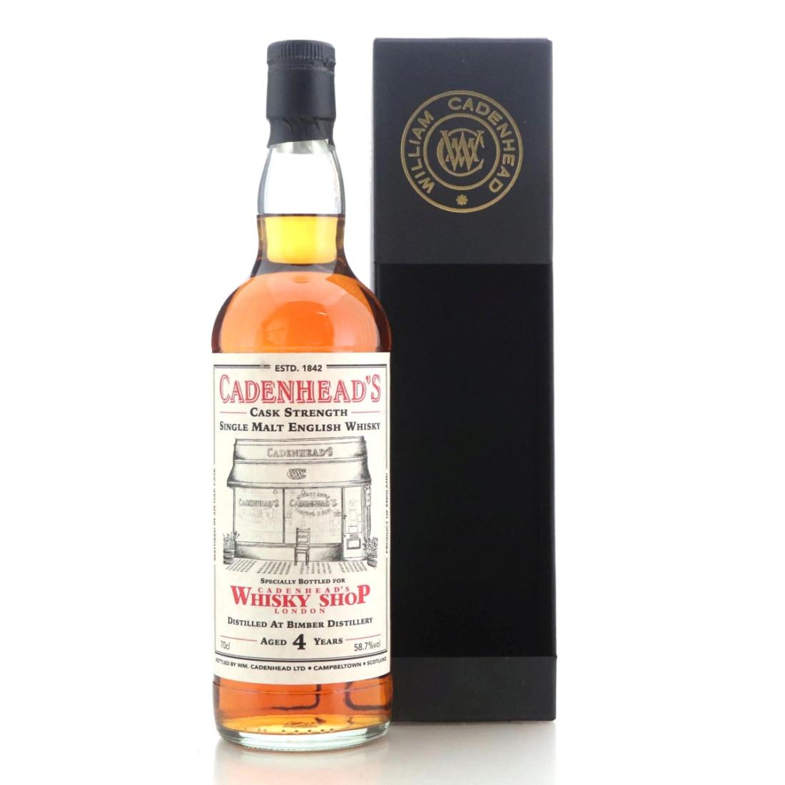 Bimber 2017 Cadenheads Whisky Shops 4 Year Old London