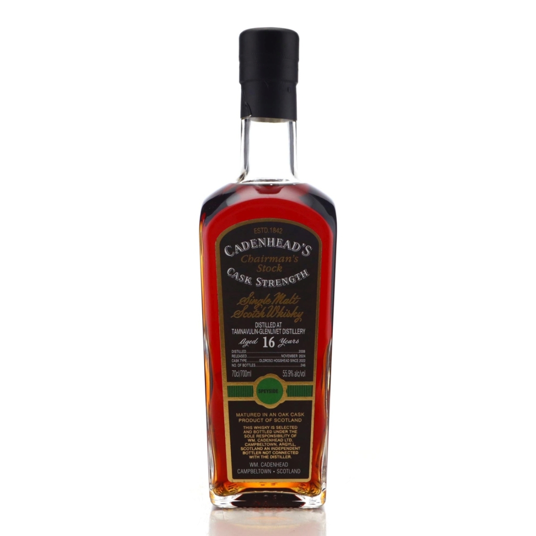 Image for Tamnavulin 2008 Cadenhead's Chairman's Stock 16 Year Old