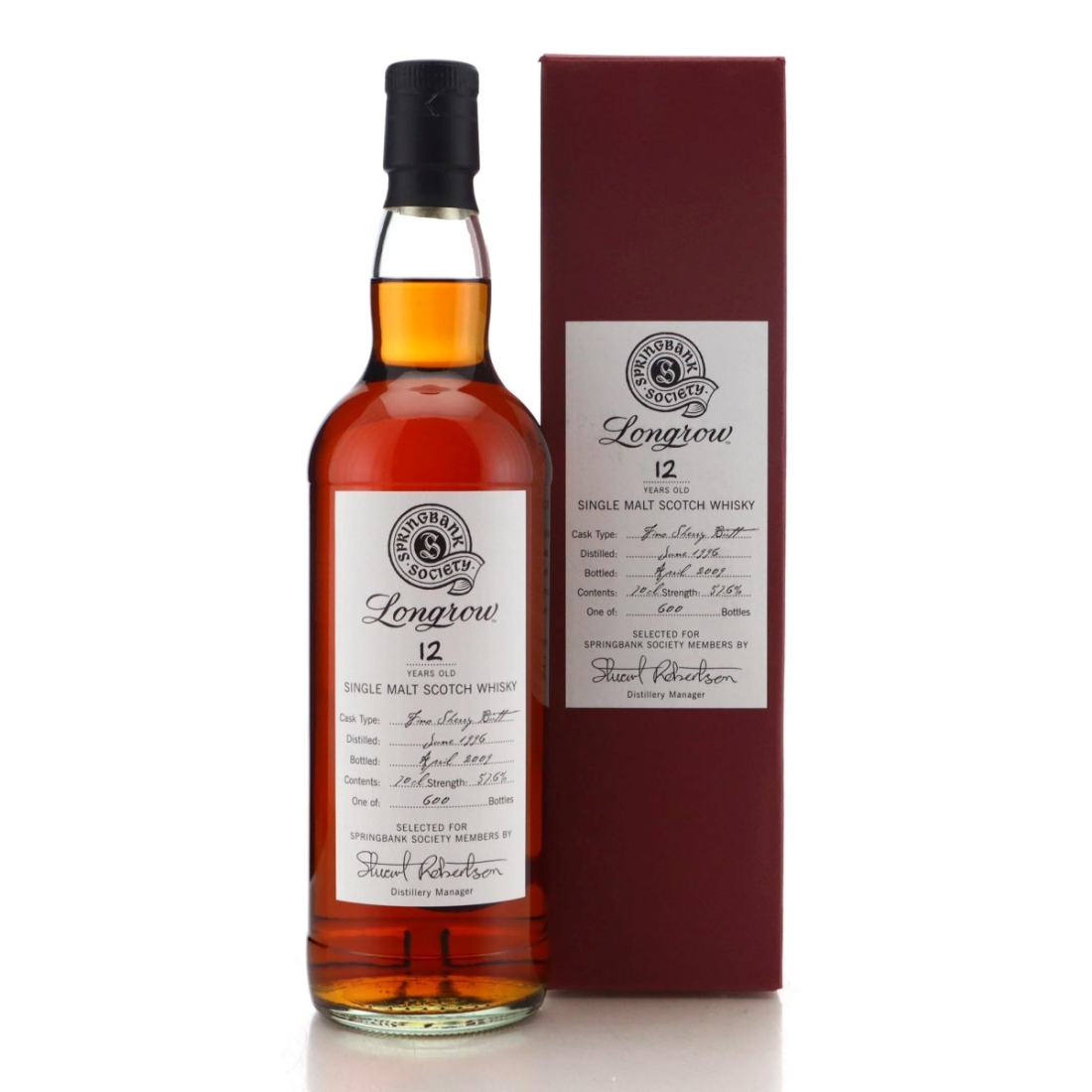 Image for Longrow 1996 Springbank Society 12 Year Old