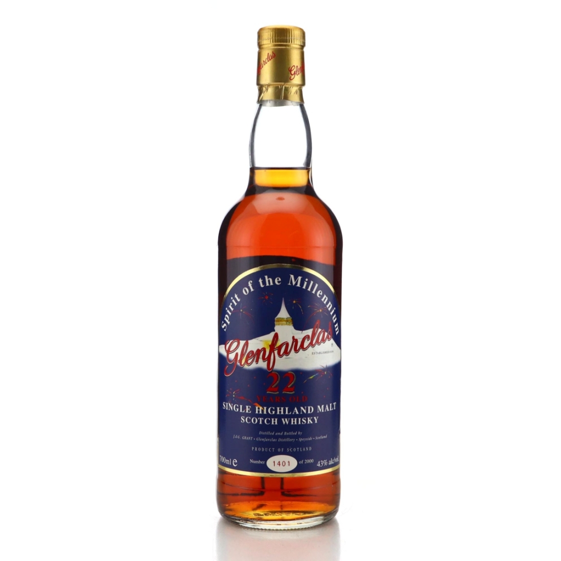 Image for Glenfarclas Spirit of the Millennium 22 Year Old