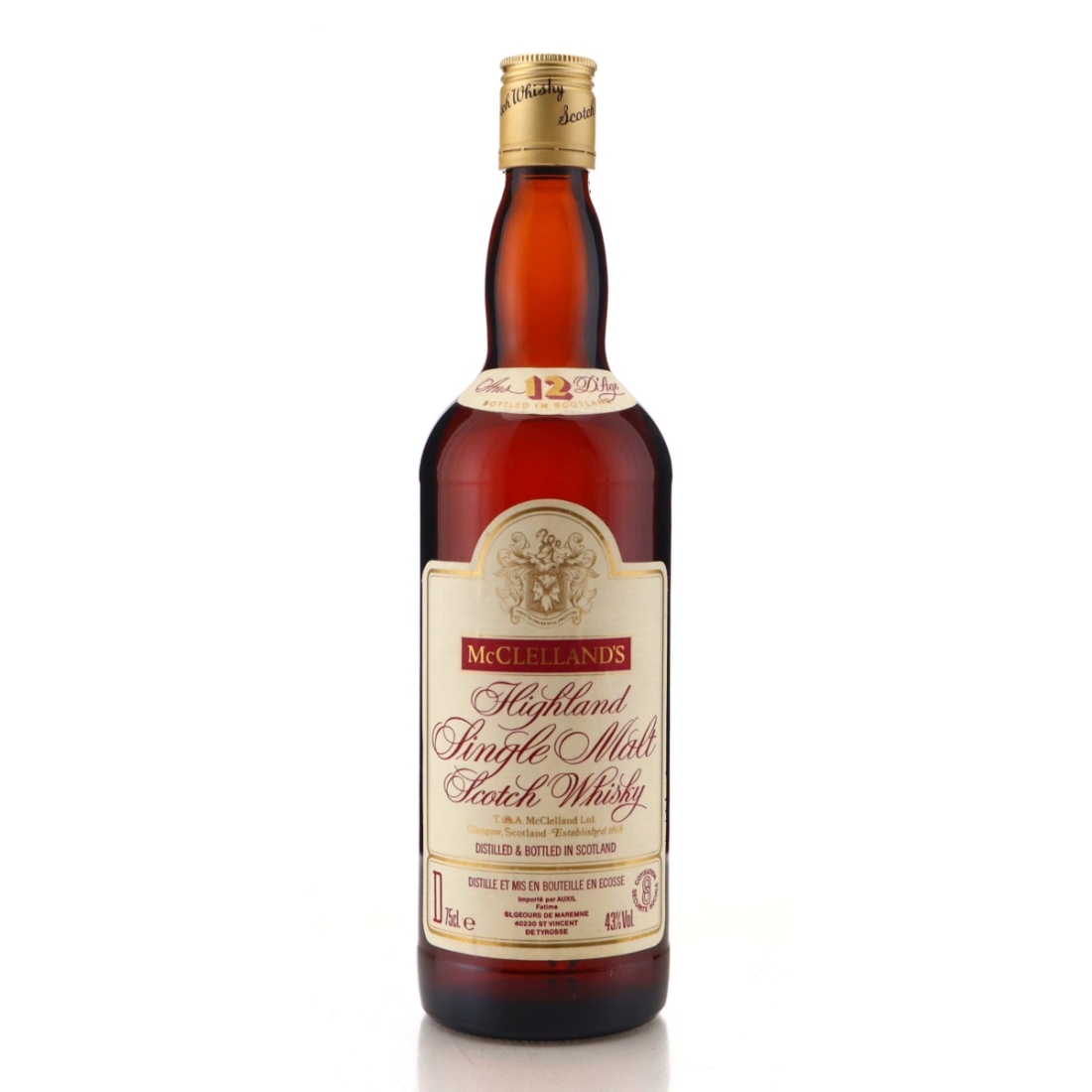Image for McClelland's 12 Year Old Highland Single Malt