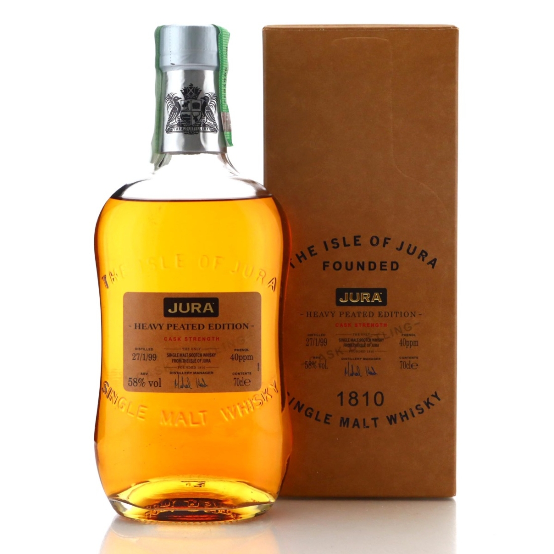 Image for Jura 1999 Heavy Peated Cask Strength