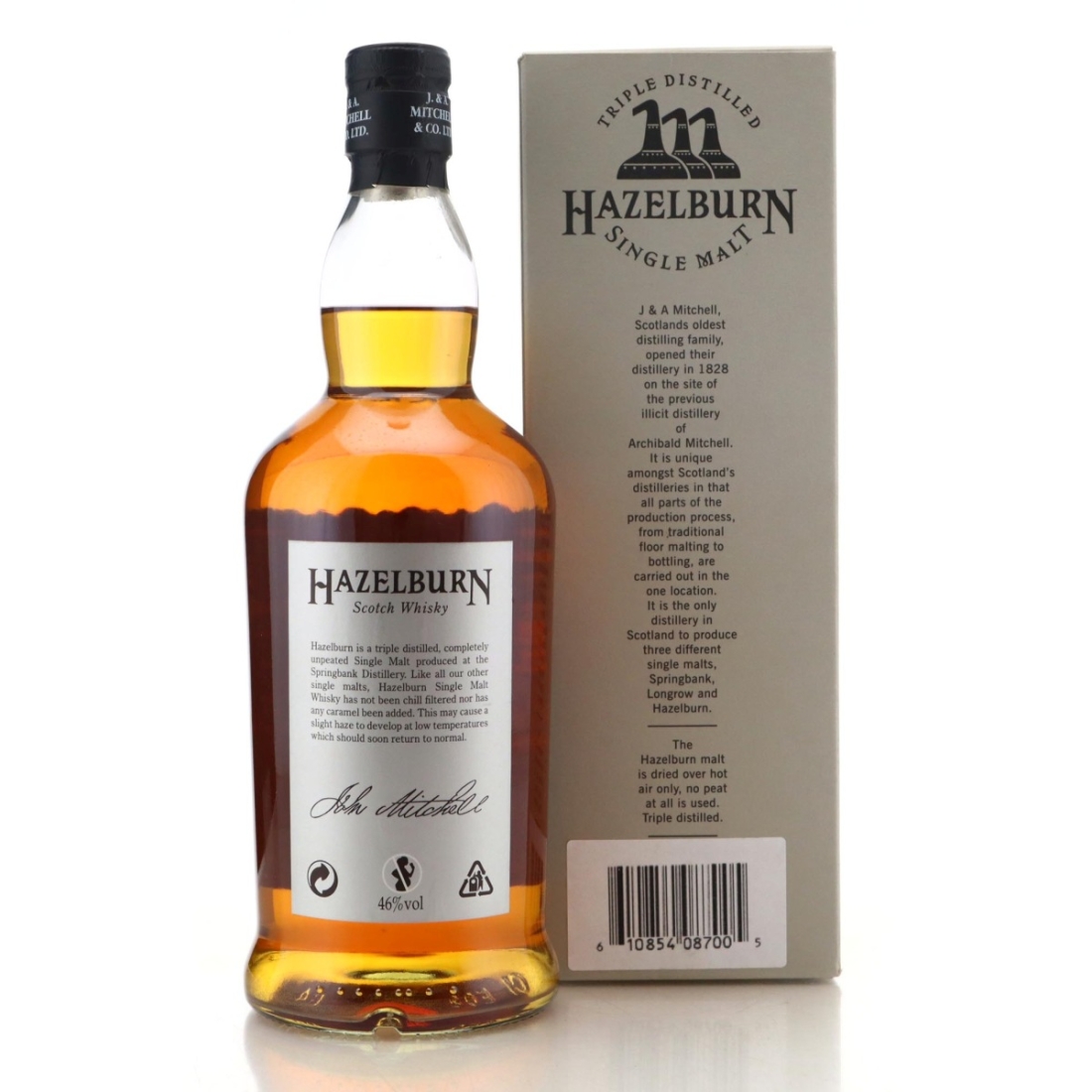Image for Hazelburn 8 Year Old / Triple Distilled