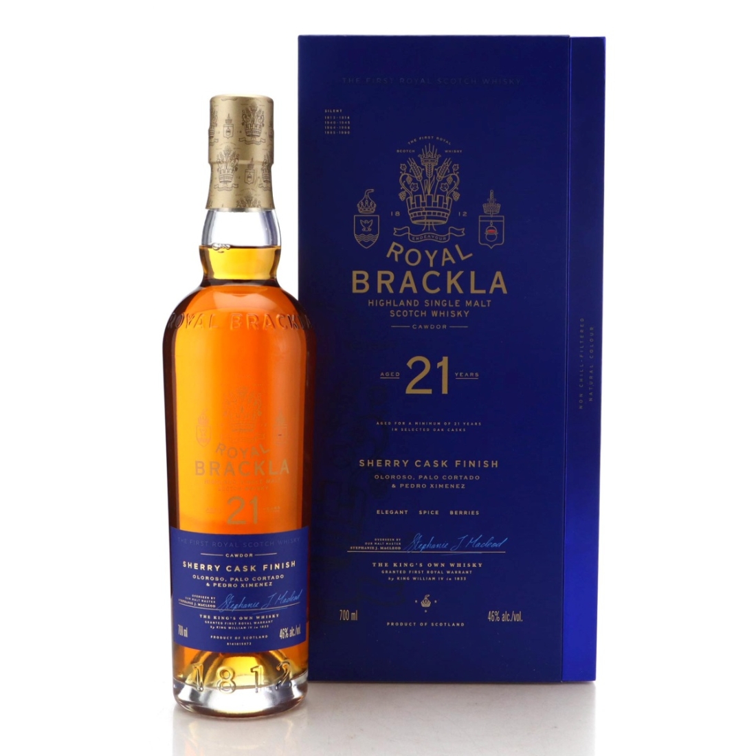 Image for Royal Brackla 21 Year Old Sherry Cask Finish