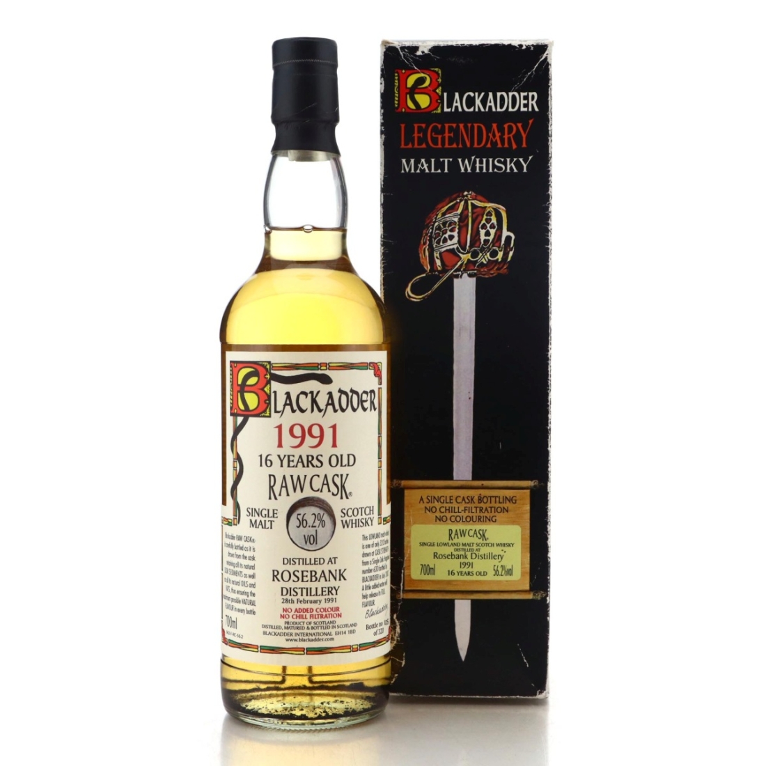 Image for Rosebank 1991 Raw Cask 16 Year Old