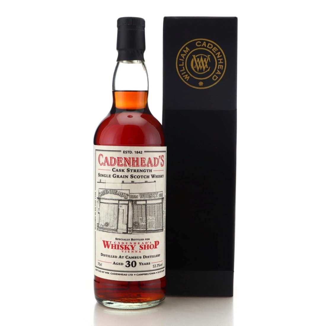 Image for Cambus 1991 Cadenhead's Whisky Shops 30 Year Old - Vienna