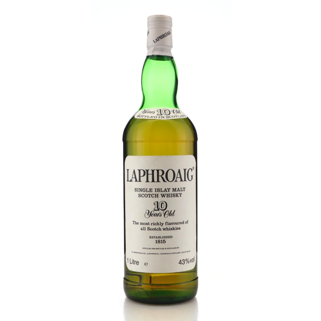 Image for Laphroaig 10 Year Old - Pre Royal Warrant 1 Litre