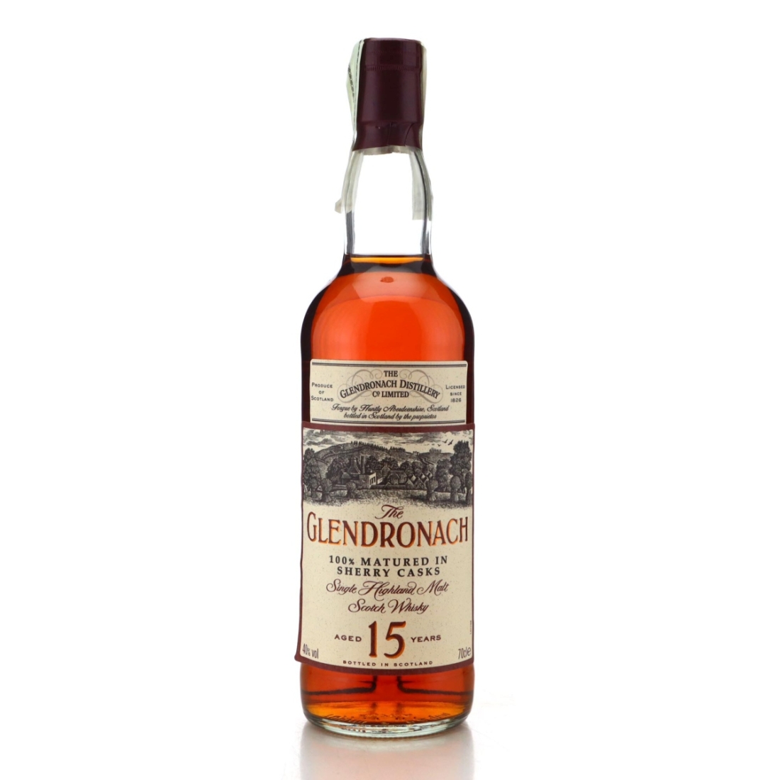 Image for Glendronach 15 Year Old 100% Matured in Sherry Casks