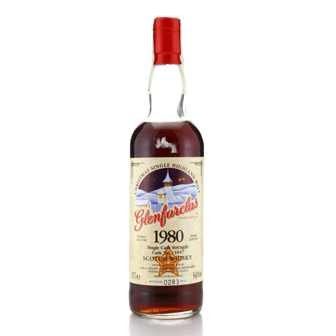 Image for Glenfarclas 1980 Single Sherry Cask Christmas Edition