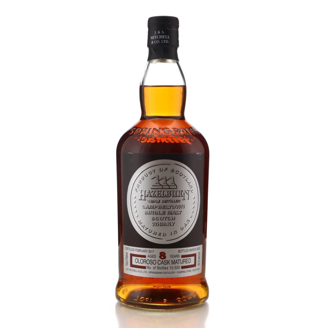 Image for Hazelburn 2017 Oloroso Cask Matured 8 Year Old