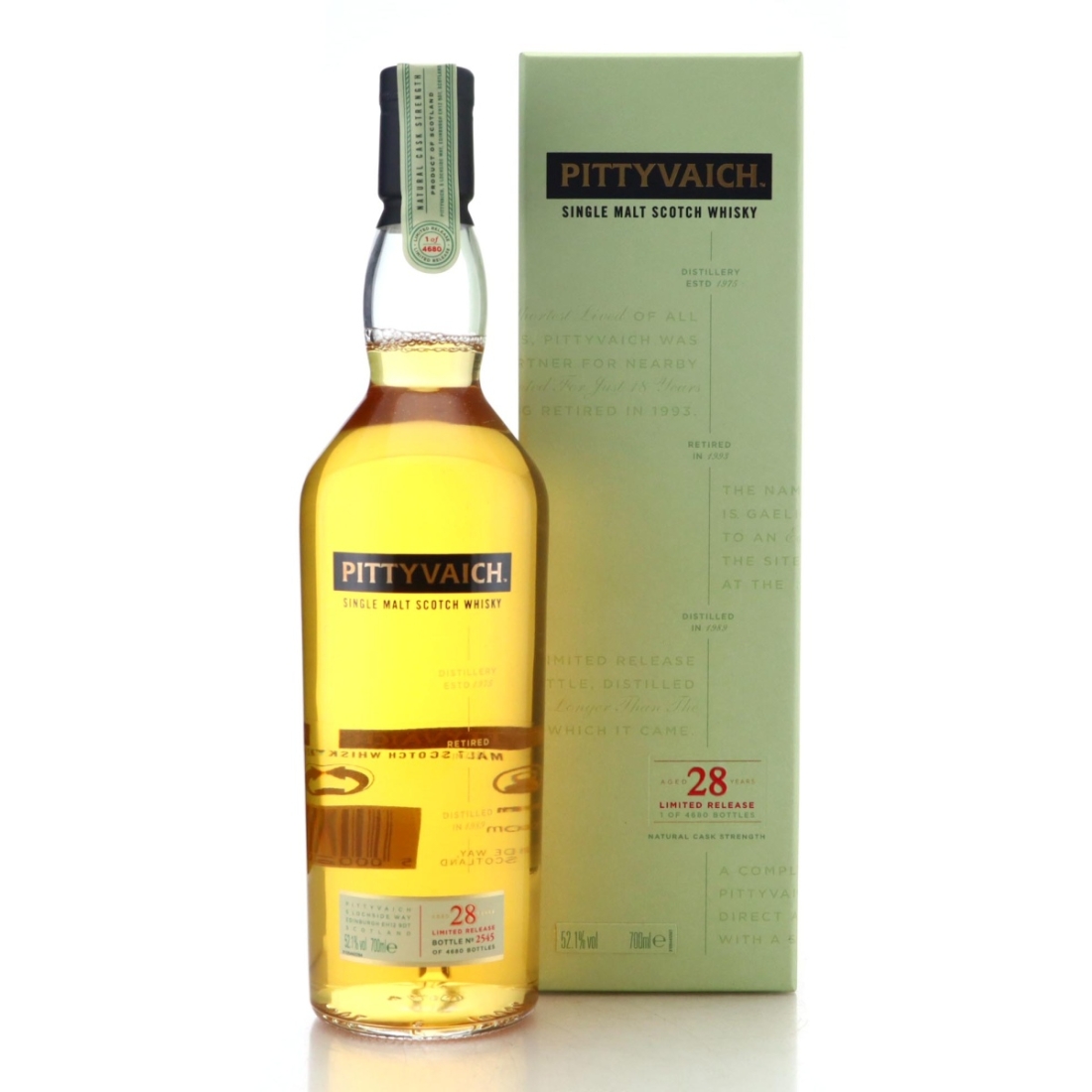 Image for Pittyvaich 1989 Cask Strength 28 Year Old