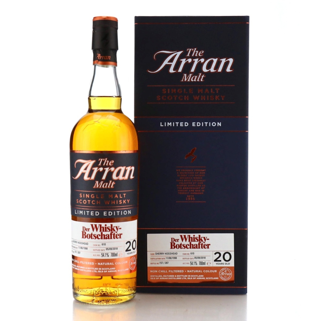 Image for Arran 1998 Single Cask 20 Year Old
