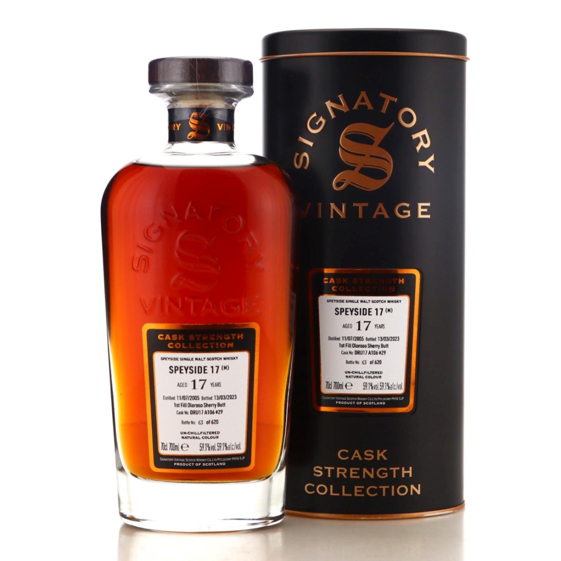 Image for Macallan 'Speyside 17' 2005 Cask Strength Collection 17 Year Old 