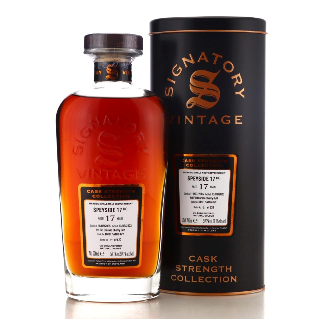 Image for Macallan 'Speyside 17' 2005 Cask Strength Collection 17 Year Old 