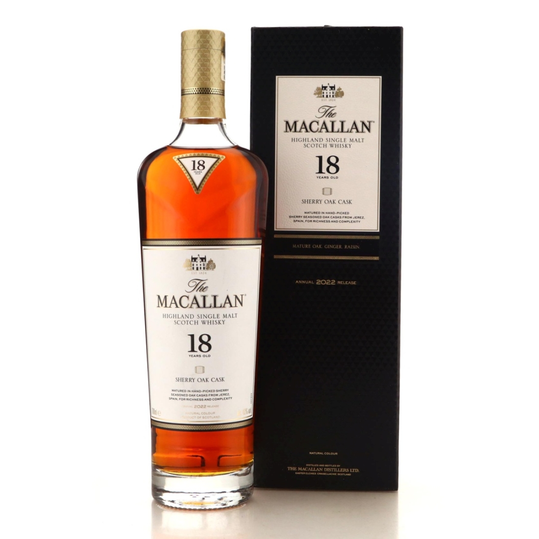 Image for Macallan 18 Year Old Sherry Oak Cask Annual 2022 Release