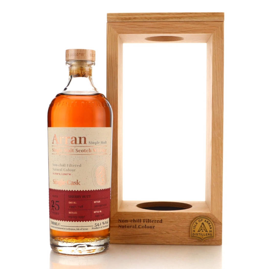 Image for Arran 1997 Single Cask 25 Year Old