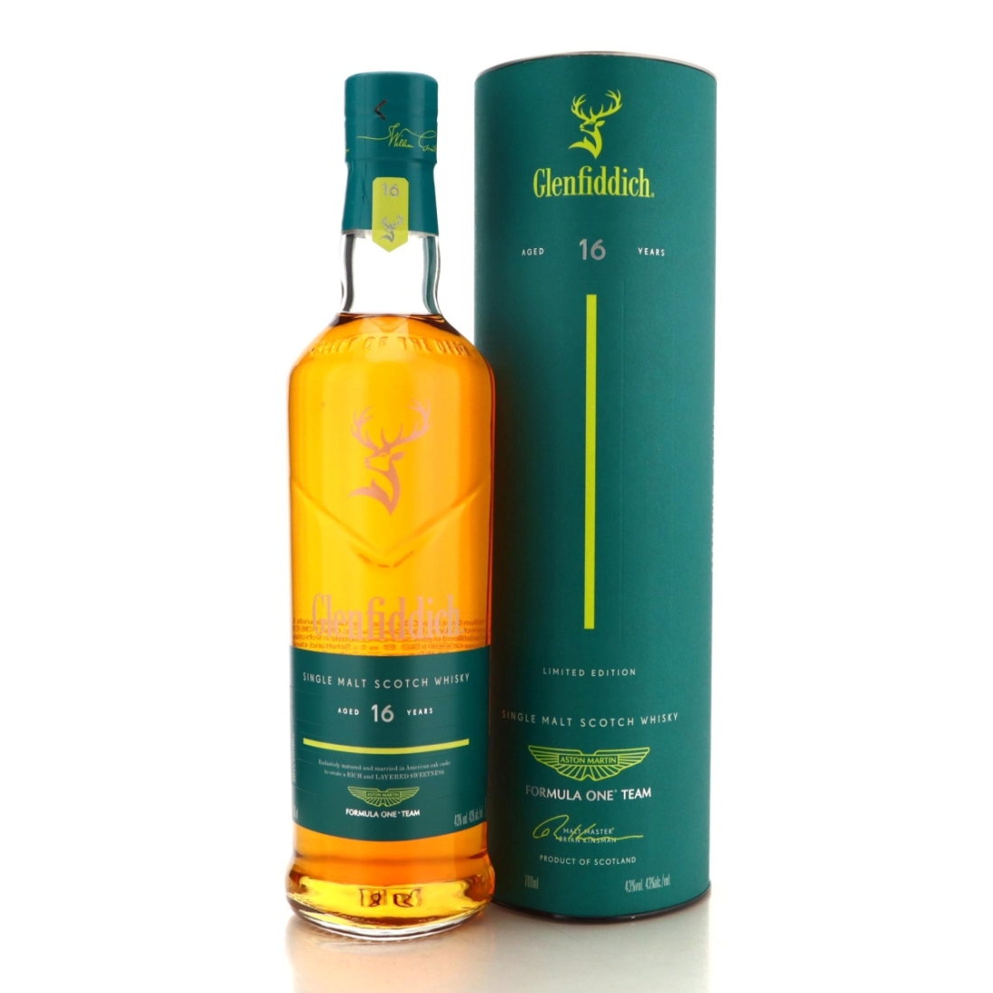 Image for Glenfiddich 16 Year Old - Aston Martin Formula 1 Team