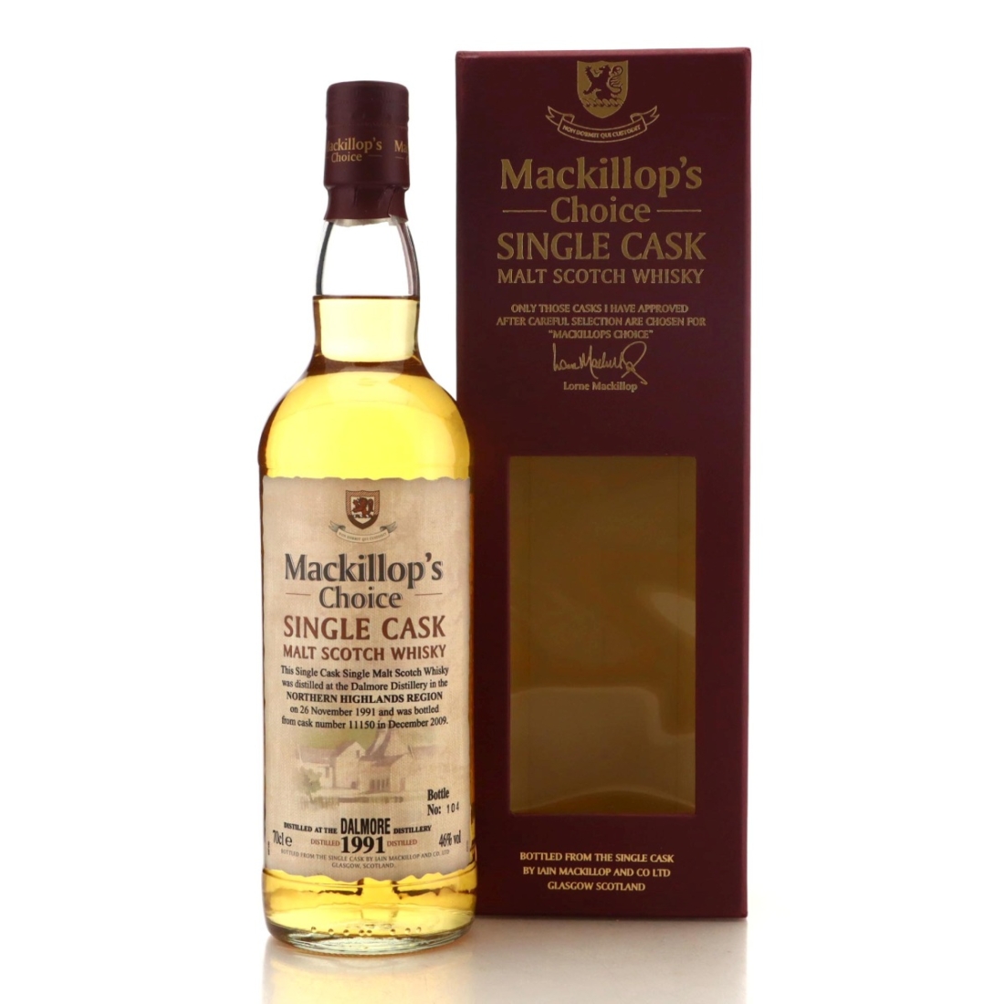Image for Dalmore 1991 Mackillop's Choice
