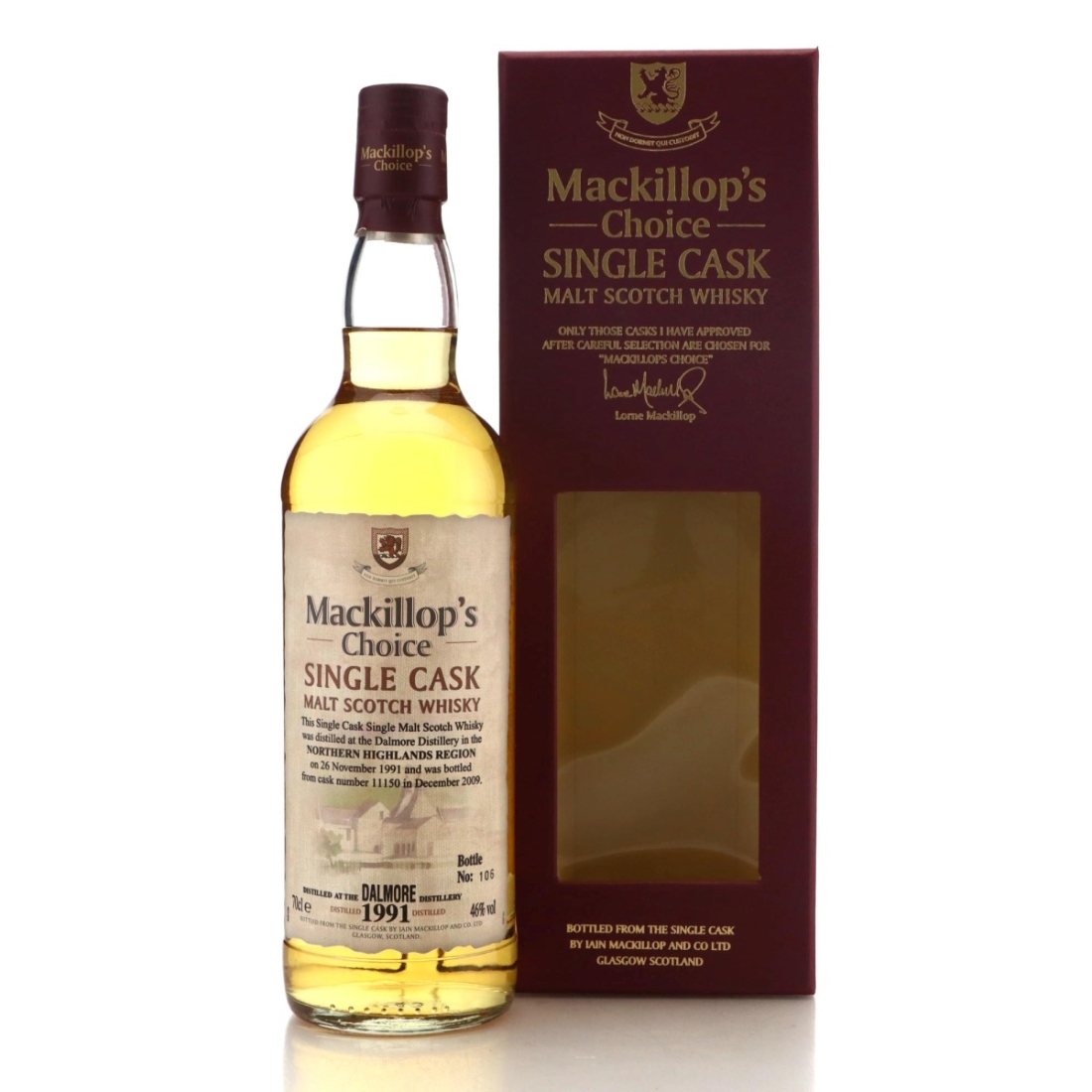 Image for Dalmore 1991 Mackillop's Choice