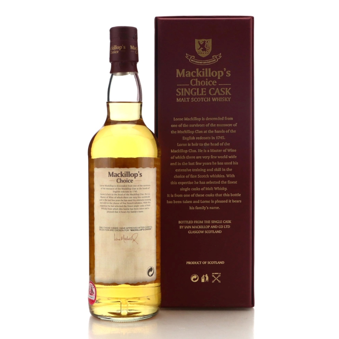Image for Dalmore 1991 Mackillop's Choice