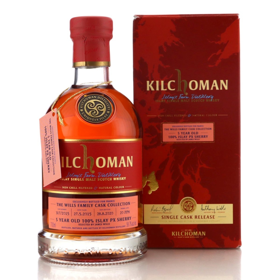 Image for Kilchoman 5 Year Old 2015
