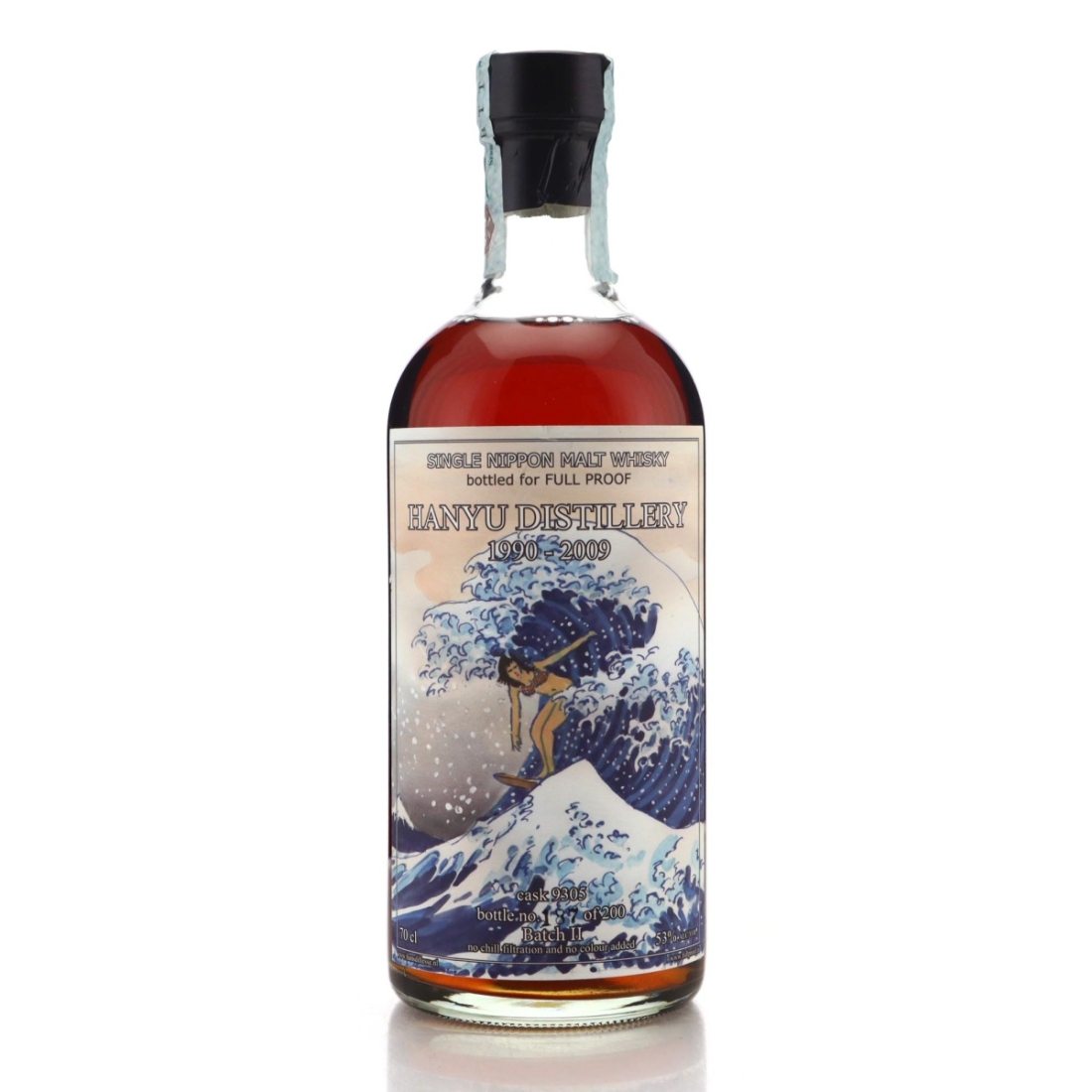 Image for Hanyu 1990 Full Proof 'The Wave' Single Cask #9305 - Batch II