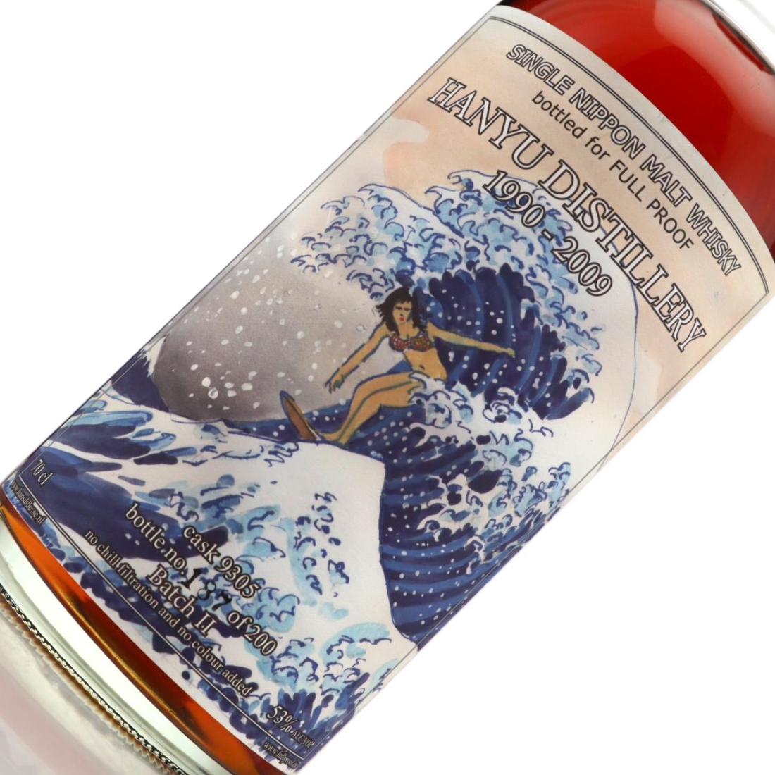 Image for Hanyu 1990 Full Proof 'The Wave' Single Cask #9305 - Batch II